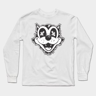 Drunk Cat Long Sleeve T-Shirt